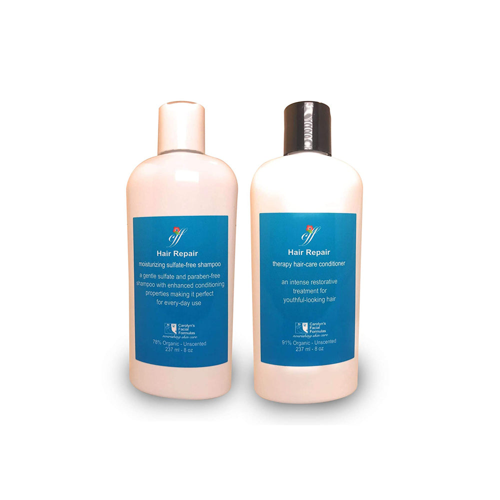 Hair Repair Shampoo and Conditioner Set - Carolyn's Facial Fitness