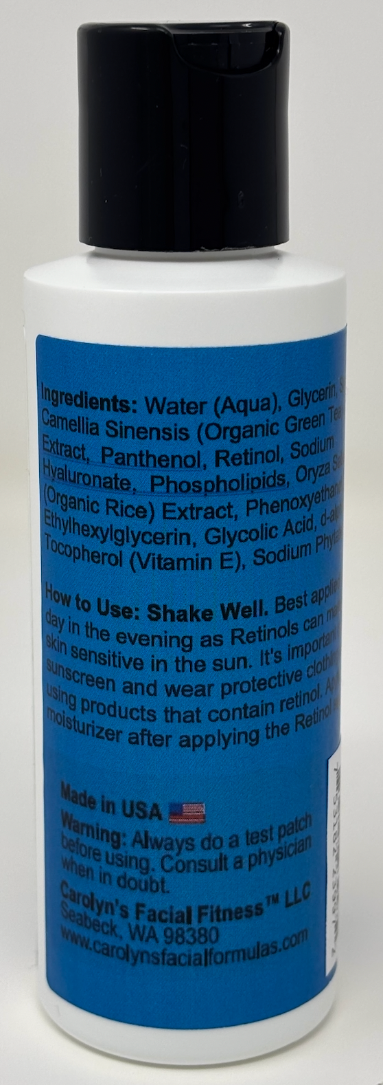 CFF Retinol Serum - Carolyn's Facial Fitness